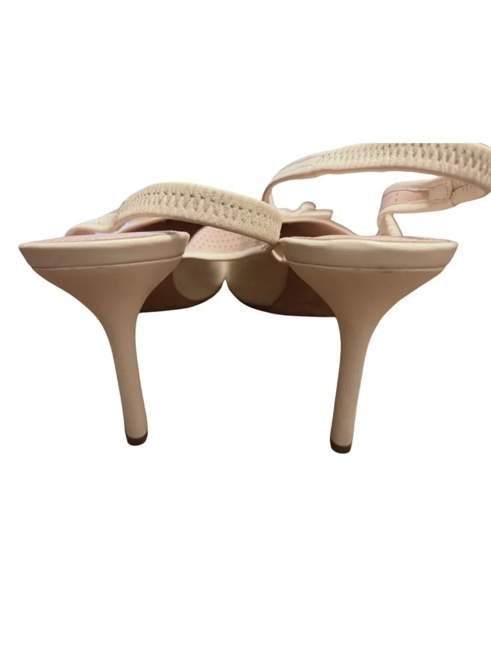 Kate Spade Veronica Slingback Pumps Stiletto Heels | Parchment White | Size 9